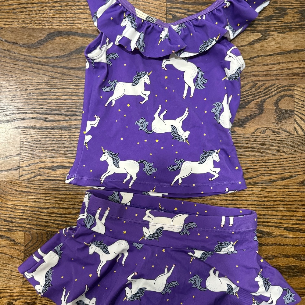 Girls Hanna Andersson tankini swimsuit